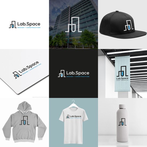 Construction design with the title 'Bold design for general contractor in Montreal'