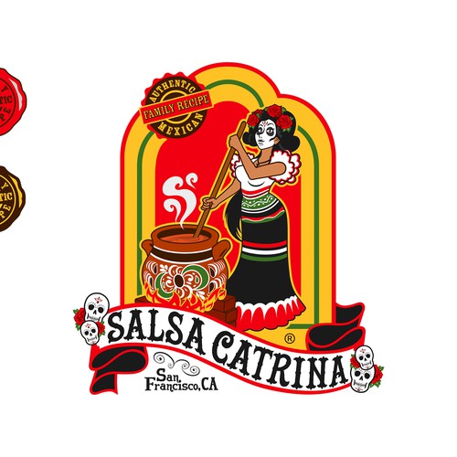 Salsa design with the title 'SC-7'