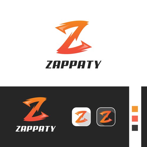 High-tech logo with the title 'Games Development Company Logo'