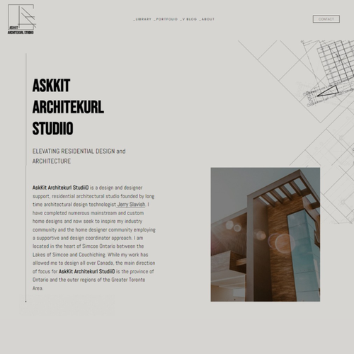 Architecture design with the title 'Architecture'