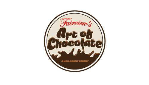 Chocolate logo with the title 'Art of Chocolate - Event Logo '