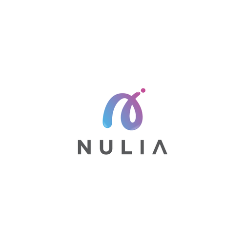 Moving logo with the title 'Technology business cloud IT end users. The name NULIA'
