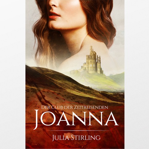 Time travel book cover with the title 'Joanna'