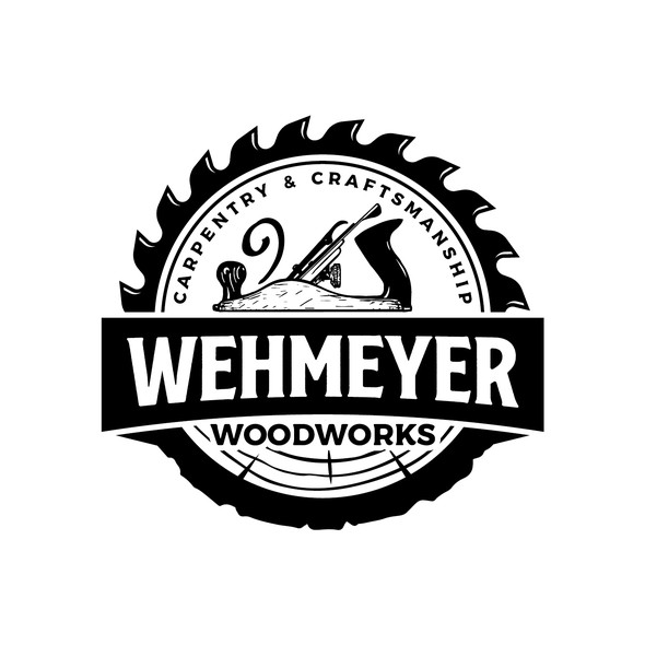 Craftsman design with the title 'Wehmeyer Woodworks'