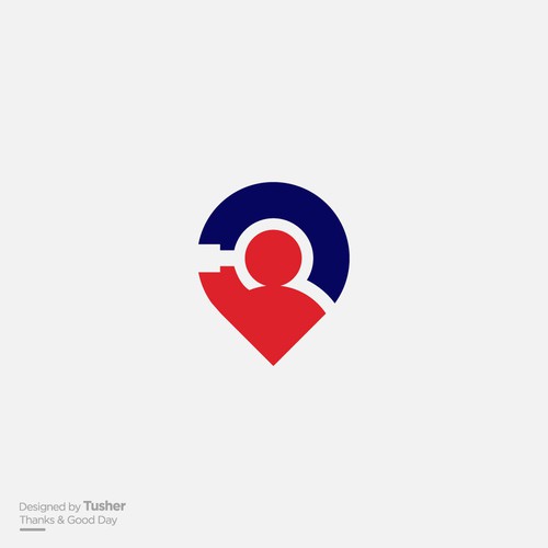 Finder logo with the title 'Logo Design'