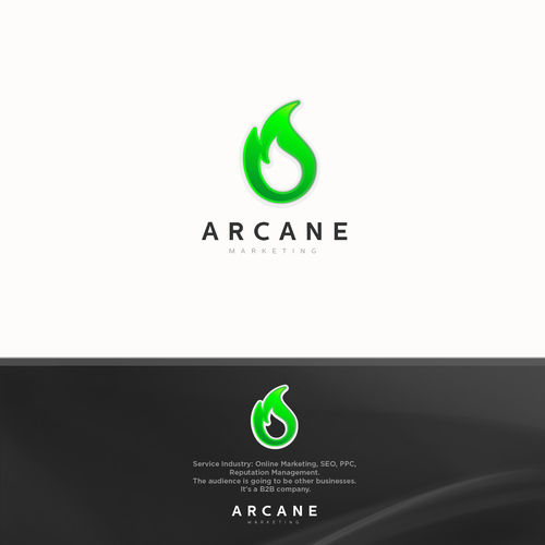 Computer brand with the title 'LOGO FOR ONLINE MARKETING BUSSINESS'