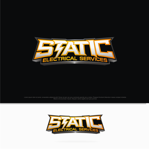 Electric company logo with the title 'Logo for a modern electrical company'
