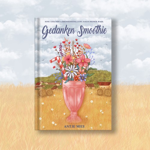 Smoothie design with the title 'Ilustration'