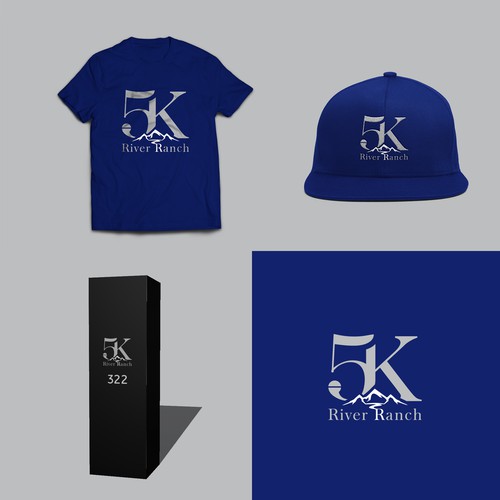 Aspen logo with the title '.5K River Ranch logo design'