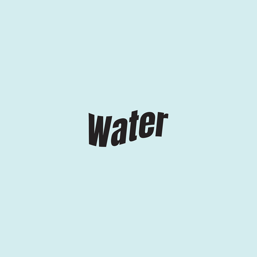 Quirky logo with the title 'heavy water blues'