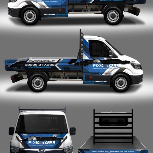 Metal design with the title 'Fix metal design'