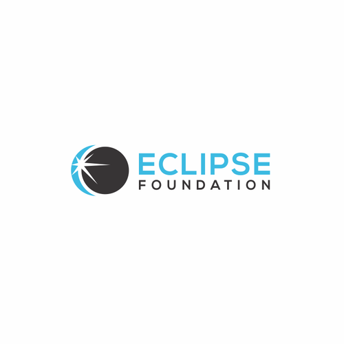 Ray design with the title 'Eclipse Foundation Logo '