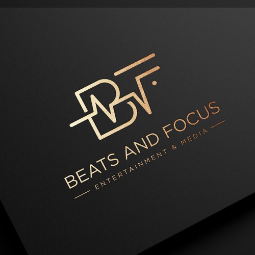 Lens logo with the title 'Logo design concept for Beats & Focus - Entertainment & Media'