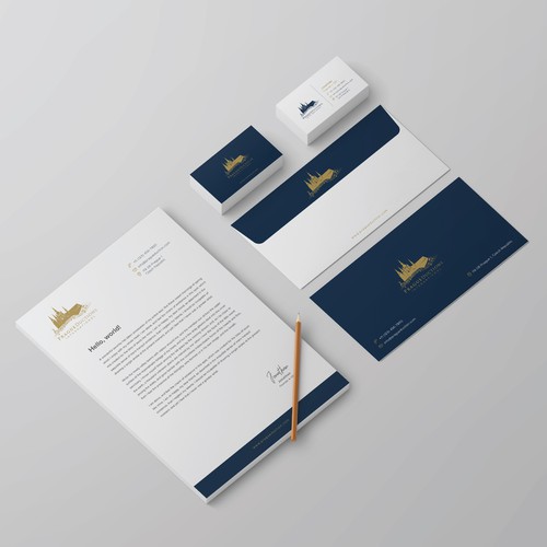 Music brand with the title 'Musical Logo for PragueDuction International'