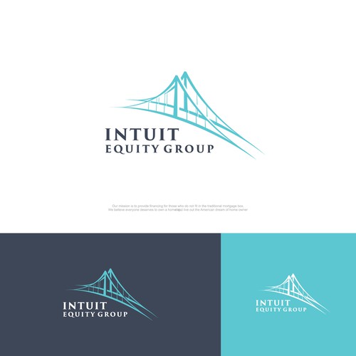 Bridge logo with the title 'Logo for Intuit Equity Group'