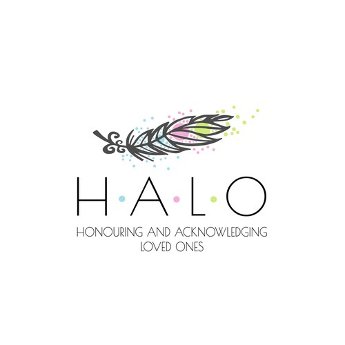 Feather logo with the title 'H.A.L.O'