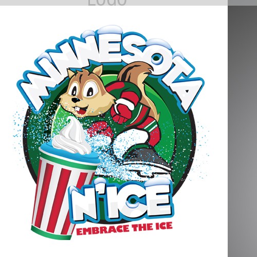 Sporty design with the title 'Design a new logo and business card for Minnesota N'Ice'