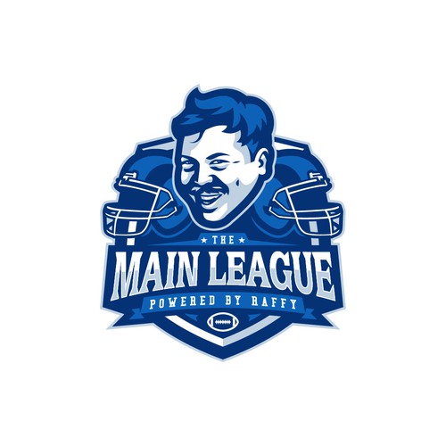 American football logo with the title 'The Main League'