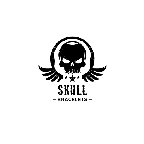 Death design with the title 'Skull Logo'
