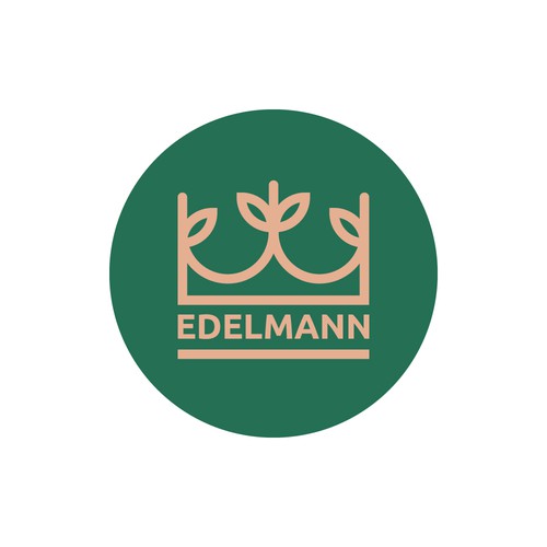 Fruit brand with the title 'Logo für Obstbau Edelmann'