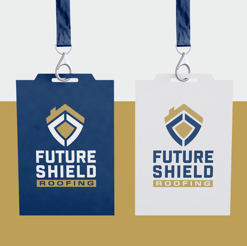 Roofing logo with the title 'Strong & Trustworthy Logo Needed for FutureShield Roofing'