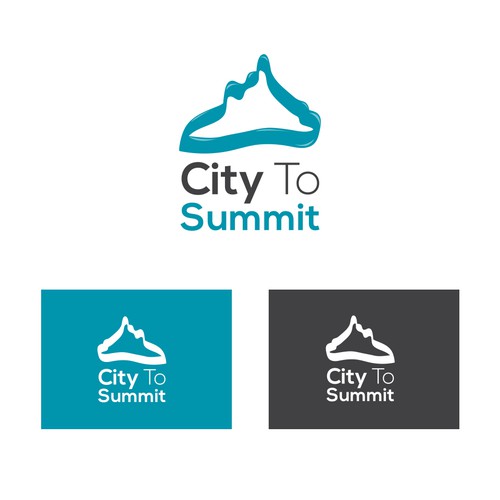City brand with the title 'City To Summit Logo'