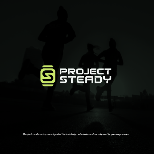 Precision logo with the title 'PROJECT STEADY LOGO'