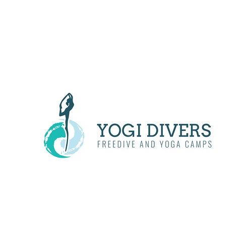 Scuba logo with the title 'Yogi Divers'
