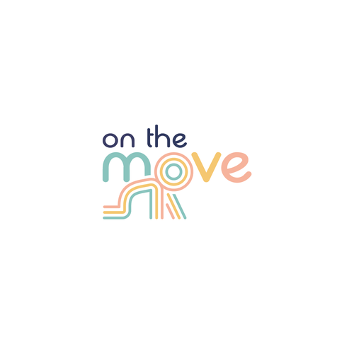 Baby food logo with the title 'On the Move'