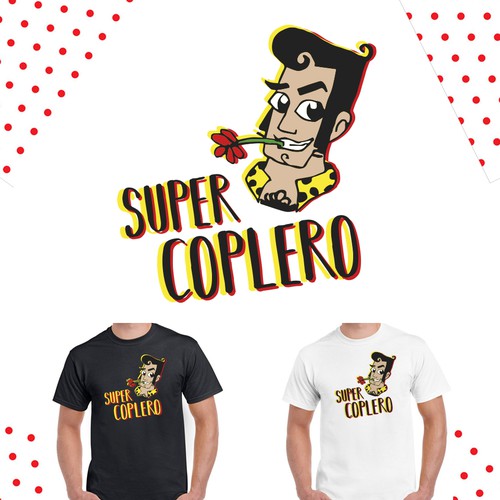 Spanish logo with the title 'Logo Super Coplero'