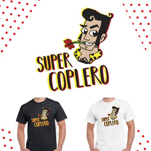 Latin logo with the title 'Logo Super Coplero'