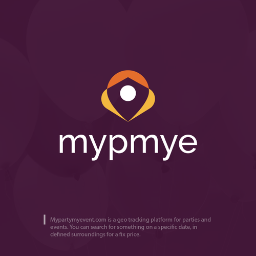 带有“mypmye”标题的气球标志