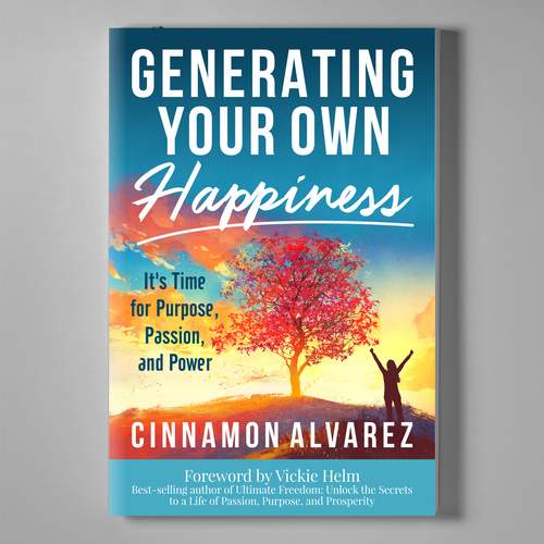 Passion design with the title 'Book Cover Design for Cinnamon Alverez'