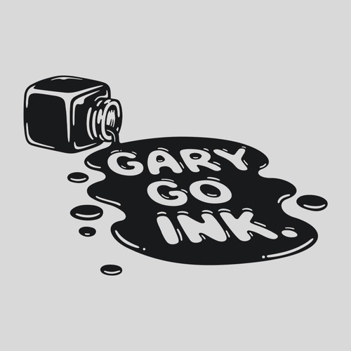 Writer logo with the title 'Gary Go Ink'