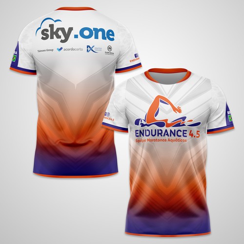 Uniform design with the title 'Endurance - Sport Jersey'