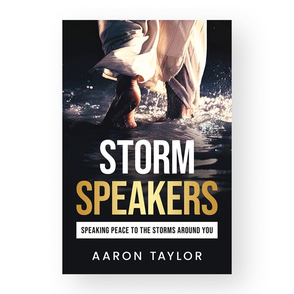 Speaker design with the title 'Storm Speakers'