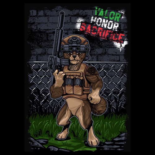 Army t-shirt with the title 'tactical chihuahua'