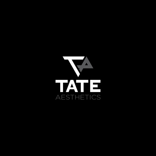 Disease awareness logo with the title 'Logo for Tate Aesthetics'