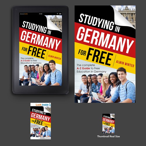 Education book cover with the title 'eBook Cover'