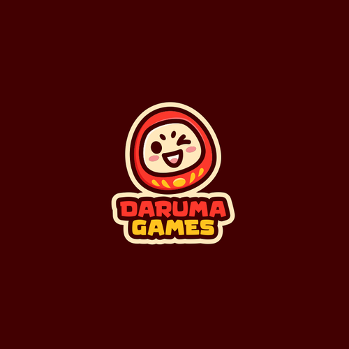 Pattern logo with the title 'Playful and fun logo for an indie game studio'