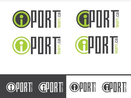 Company brand with the title 'Digital Learning Company Logo Design'