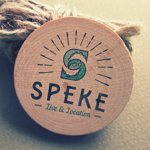 Location logo with the title 'Create a vintage explorer style themed logo for startup app'