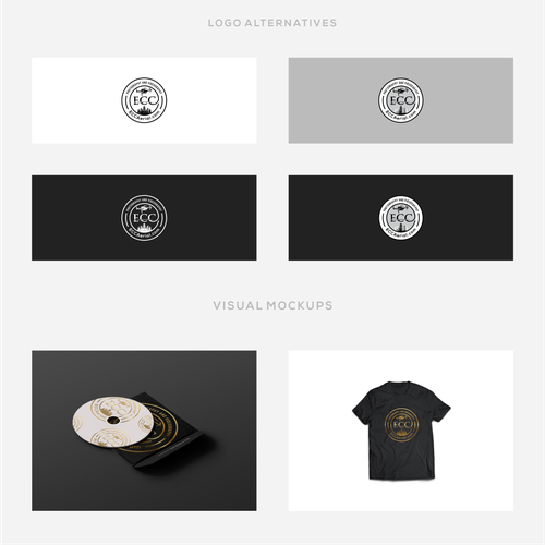 Videography logo with the title 'Logo design for ECC Aerial Services, Inc'