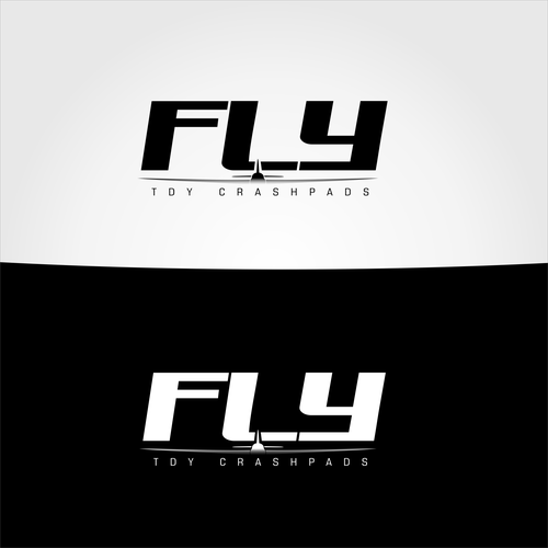 Pilot logo with the title 'FLY TDY CRASHPADS'