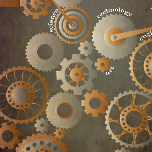 Steam design with the title 'Poster Concept'