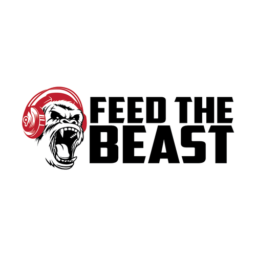 Roaring logo with the title 'feed the beast'