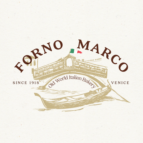 Italian design with the title 'Forno Marco'