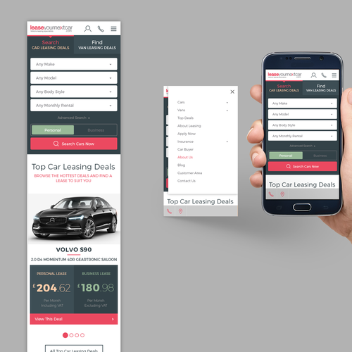 User-friendly website with the title 'User friendly webdesign.'