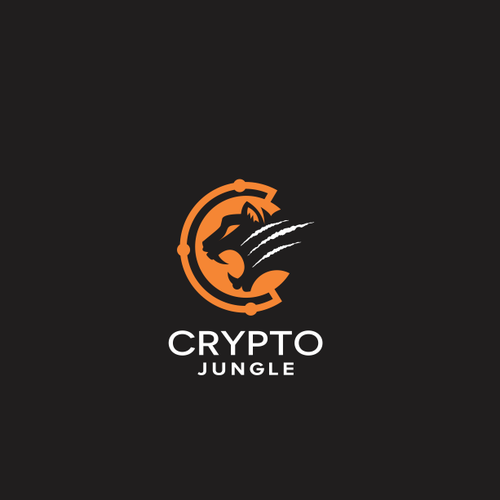 Roaring logo with the title 'crypto jungle'