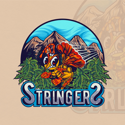 Apparel brand with the title 'Hornet logo Concept'